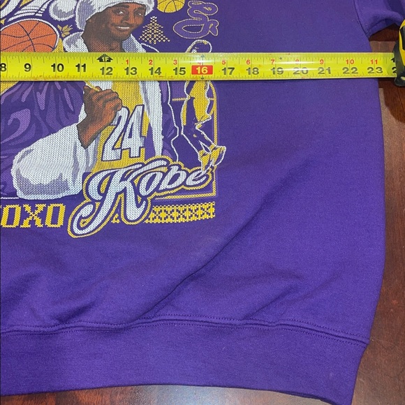 Gildan Purple Merry Swishmas Kobe Sweater SZ L unisex - Picture 2 of 6